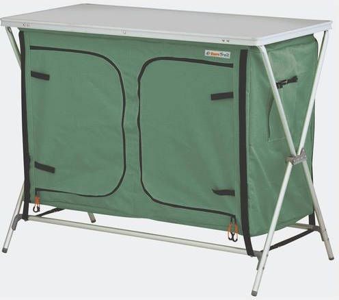 vidaXL Eurotrail Campingkast Bonaire 102 X 82 Cm Polyester Groen