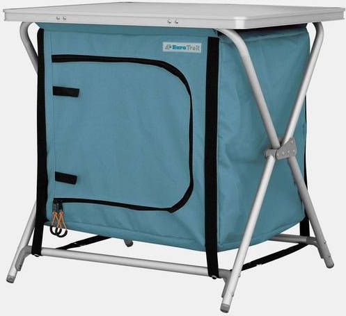 vidaXL Eurotrail Campingkast Rieux 60 X 50 X 60 Cm Alu/polyester Groen
