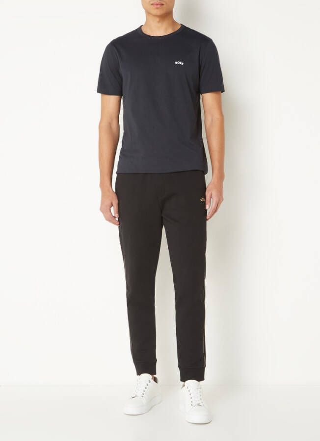 Hugo Boss Tee Curved T shirt met logo