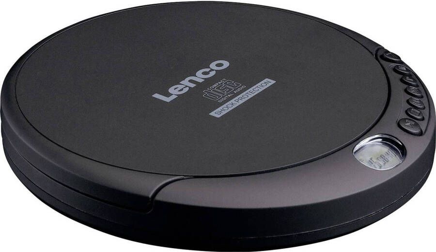 Lenco CD 200 Discman met MP3 en shock protection Zwart