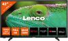 Lenco Led TV LED 4243BK Android Smart TV, 106, 7 cm/42 ", Full HD, Smart TV online kopen