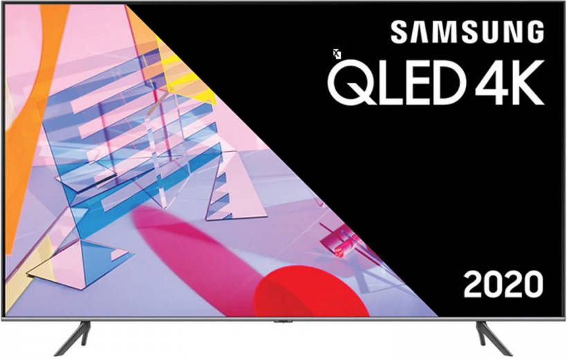 Samsung Qe55q64t 4k Hdr Qled Smart Tv(55 Inch )