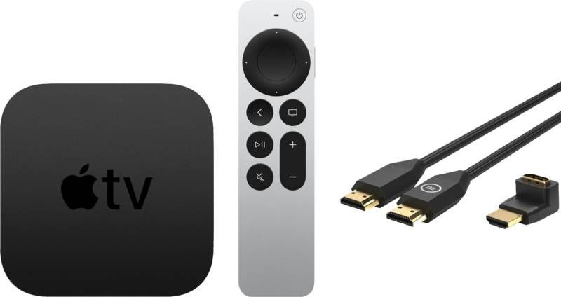 Apple TV HD(2021)32GB + BlueBuilt HDMI Kabel online kopen