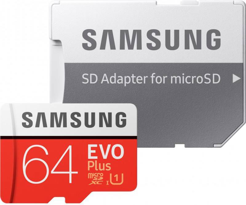 Samsung Evo Plus MicroSDXC geheugenkaart MB MC64GA/EU 64GB
