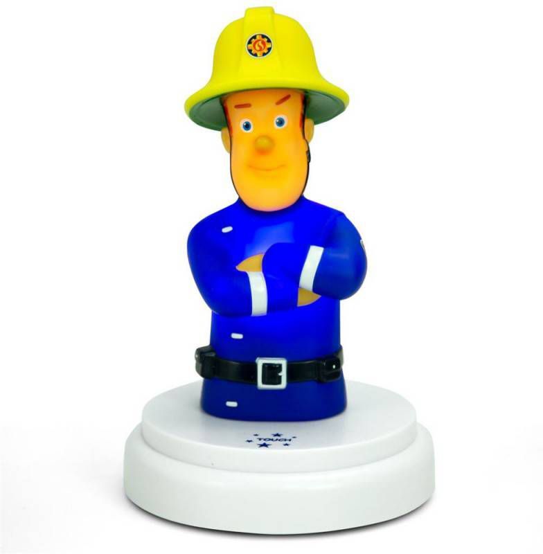 Alecto Nachtlampje Brandweerman Sam Fireman Sam Blauw
