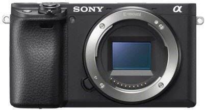 Sony Systeemcamera ILCE 6400B Alpha 6400 E Mount 4k video, 180° klep display, nfc, bluetooth, wifi(wifi ), enkel behuizing