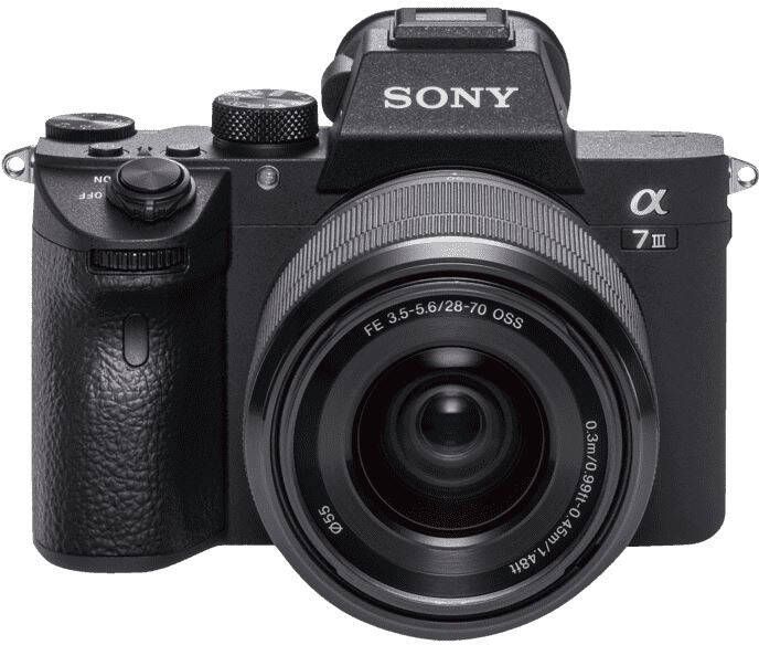 Sony A7 MARK III systeem camera met 28-70MM lens