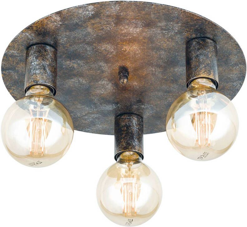 Orion Plafondlamp Rati met vintage look, 3 lampen