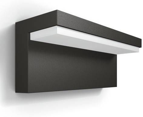 Philips myGarden LED wandlamp Bustan 2x4, 5 W antraciet 1648393P0