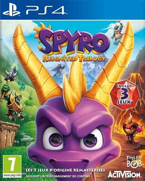 Activision Spyro: Reignited Trilogy Game PS4 set van 3 games