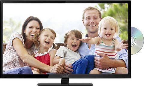 Lenco Hd Led Tv Met 28 Inch En Dvb/t/t2/s2/c Met Ingebouwde Dvd Speler Dvl 2862bk Zwart