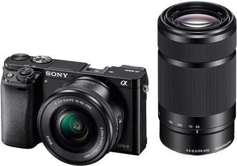 Sony Systeemcamera Alpha ILCE 6000Y set Gezichtsherkenning, HDR opname
