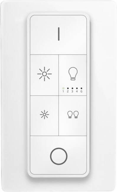 KlikAanKlikUit AYCT-202 Afstandsbediening met muurbevestiging Smart home accessoire Wit