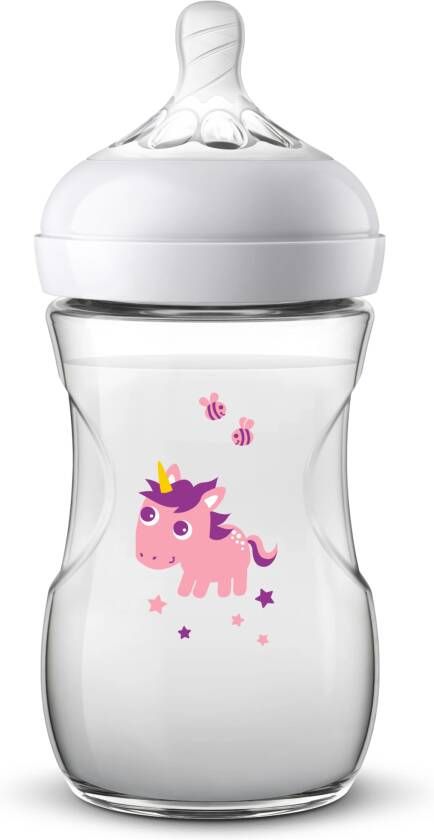 Philips AVENT Babyfles Natural fles SCF070/25 Antikrampjessysteem