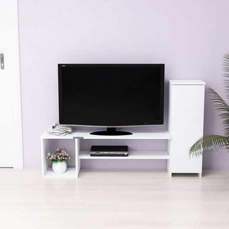 Homemania Tv meubel Nice 151x29, 5x40/90 cm wit