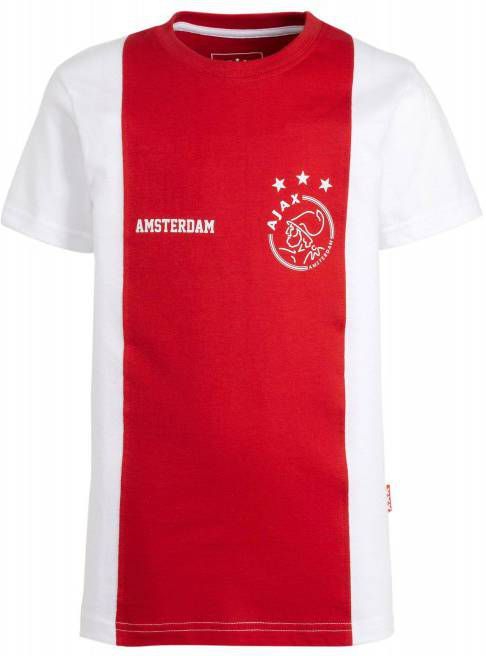 Unbranded Ajax T shirt Wedstrijd Kids wit rood wit