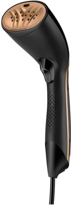 Philips Stoomontkreuker GC365/80 Steam & Go SmartFlow kookplaat, opzetborstel, zwart/goud